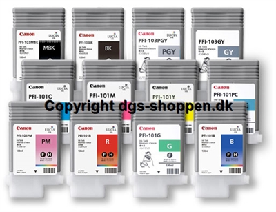 PFI-101PGY Photo ink for iPF-5000, grey, 0893B001AA